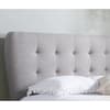 Stockholm Grey Fabric Bed - 4ft Small Double