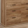 Stockwell Rustic Oak Wooden Merchant Chest