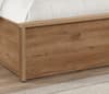 Stockwell Oak Wooden Storage Bed