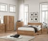 Stockwell Oak Wooden Storage Bed