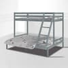Surrey Grey Wooden Triple Sleeper Bunk Bed