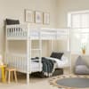 Suzie White Solid Pine Wooden Bunk Bed