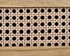 Sydney Oak Rattan 3 Drawer Chest of Drawers