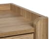 Sydney Oak Rattan Wide 6 Drawer Chest of Drawers