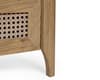 Sydney Oak Rattan Wide 6 Drawer Chest of Drawers