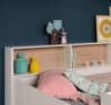 Tam Tam White and Oak Wooden Bunk Bed