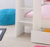 Tam Tam White Wooden Bunk Bed with Underbed Storage Drawer