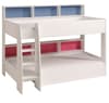 Tam Tam White Wooden Bunk Bed with Underbed Storage Drawer