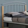 Tetras Beech Finish Wooden and Metal Bed