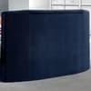 Thornberry Blue Velvet Electric TV Bed