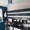 Titan Anthracite Wooden High Sleeper