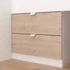Tobo White and Oak Mid Sleeper with Slide