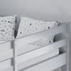 Tressa Grey Wooden 3 Tier Bunk Bed