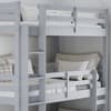 Tressa Grey Wooden 3 Tier Bunk Bed