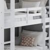 Tressa White Wooden 3 Tier Bunk Bed