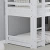 Tressa White Wooden 3 Tier Triple Sleeper Bunk Bed