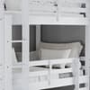 Tressa White Wooden 3 Tier Triple Sleeper Bunk Bed