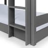 Trio Anthracite Wooden 3 Tier Triple Sleeper Bunk Bed