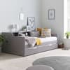 Tyler Grey Wooden Day Bed with Guest Bed Trundle