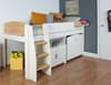 Urban Birch Wooden Mid Sleeper