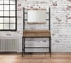 Urban Rustic Dressing Table and Mirror