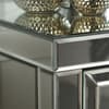 Valencia Mirrored 2 Drawer Bedside Table