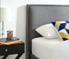 Valencia Grey Fabric Electric TV Bed With 32" TV Included
