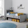 Veera Grey Wooden Day Bed