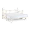 Versailles White Guest Bed with 2 Noah Mattresses Included