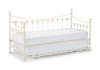 Versailles White Guest Bed with 2 Noah Mattresses Included