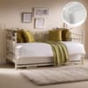 Versailles White Guest Bed with 2 Noah Mattresses Included