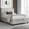 Walkworth Clay Fabric Ottoman Storage Bed