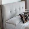 Walkworth Clay Fabric Ottoman Storage Bed