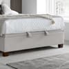 Walkworth Clay Fabric Ottoman Storage Bed