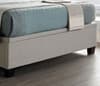 Walkworth Oatmeal Fabric Ottoman Storage Bed