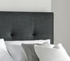 Walkworth Slate Fabric Ottoman Storage Bed