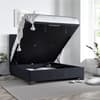 Watson Dark Grey Velvet Ottoman Storage Bed