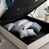 Watson Warm Stone Ottoman Bed with Eclipse Pocket Mattress Included