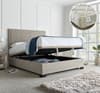 Watson Warm Stone Ottoman Bed with Eclipse Pocket Mattress Included