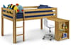 Wendy Solid Pine Wooden Mid Sleeper