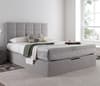 Whitburn Silver Fabric Ottoman Storage Bed