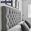 Wilson Grey Fabric Ottoman Storage Bed