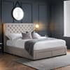 Wilton Grey 4 Drawer Fabric Storage Bed