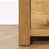 Woburn Oak Wooden 4 Drawer Narrow Chest