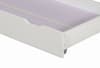 Zibo White Wooden Under Bed Storage Drawer