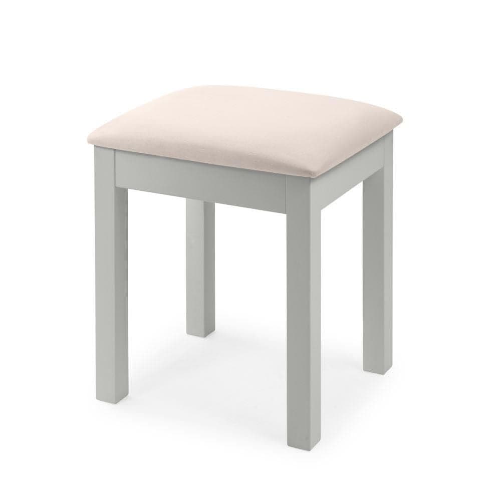 Grey dressing table stool sales