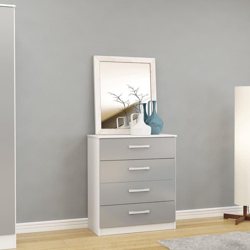 Grey 4 hot sale drawer dresser