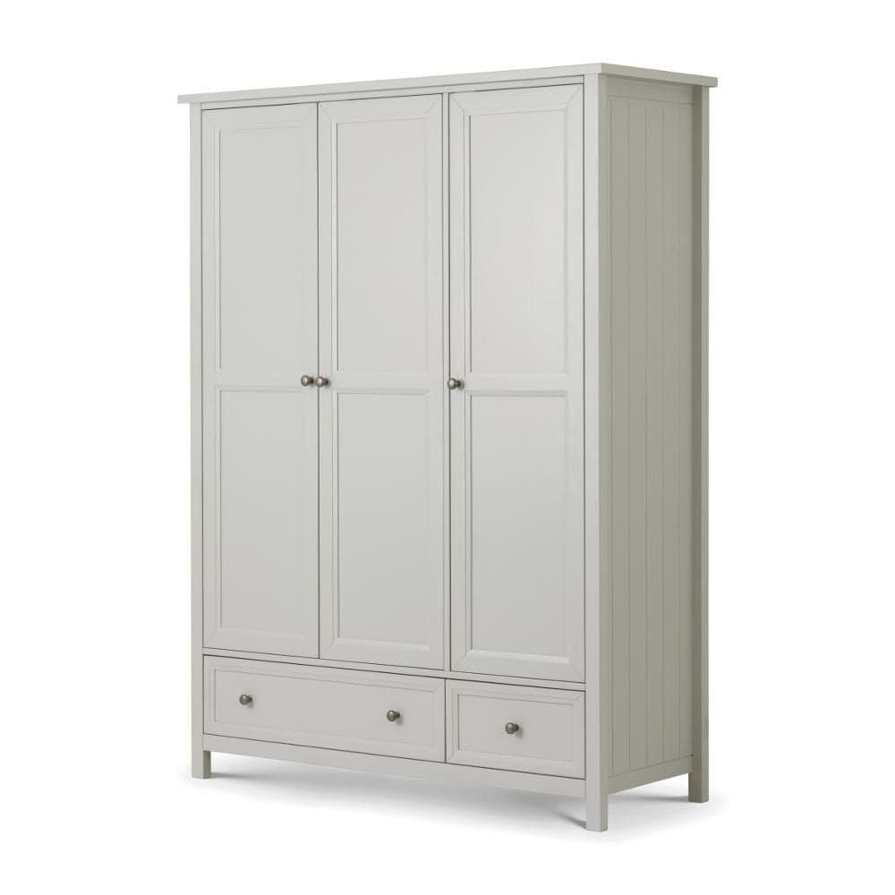 Grey 3 outlet door wardrobe
