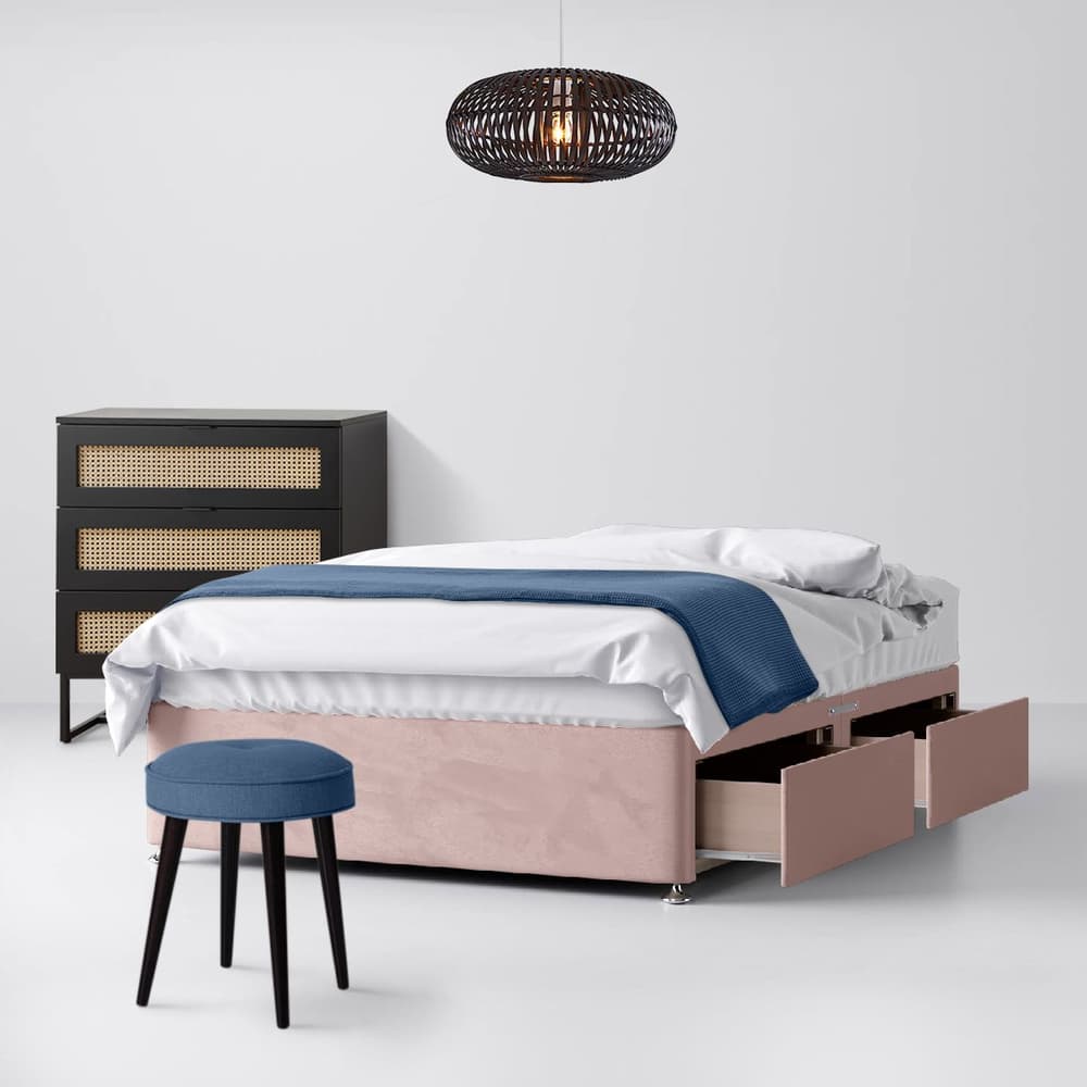 Velvet bed ikea sale