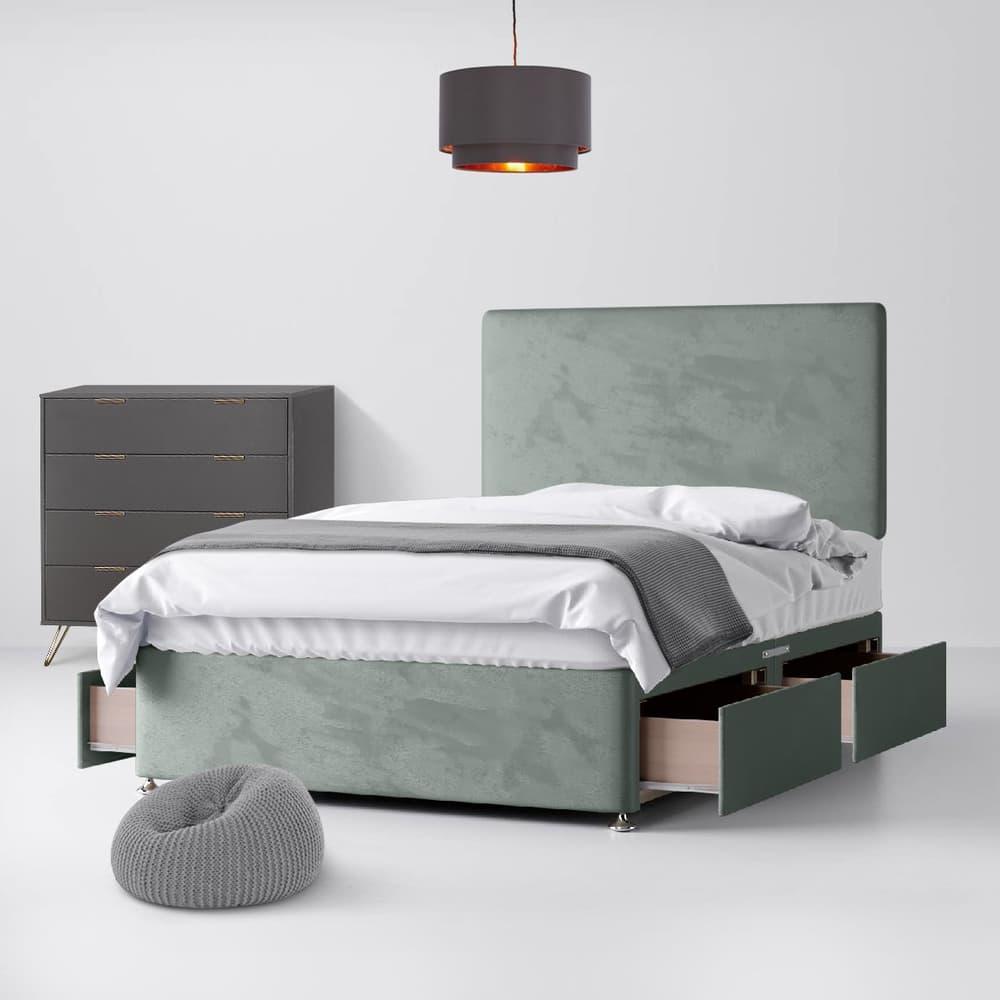 Plain store black headboard